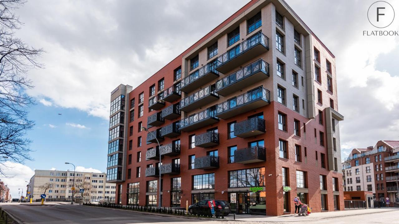 Flatbook - City Center Spa Apartments Dwie Motlawy Danzica Esterno foto